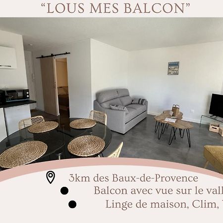 "Lou Mes" Baux-De-Provence Balcon Apartment Ngoại thất bức ảnh